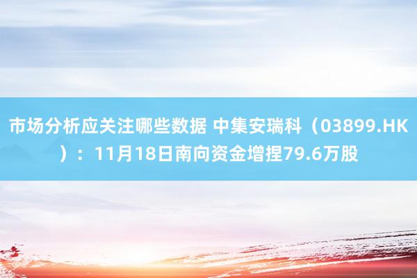 市场分析应关注哪些数据 中集安瑞科（03899.HK）：11月18日南向资金增捏79.6万股