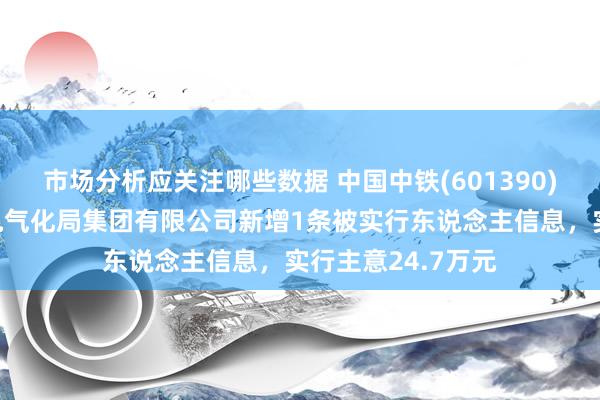 市场分析应关注哪些数据 中国中铁(601390)控股的中铁武汉电气化局集团有限公司新增1条被实行东说念主信息，实行主意24.7万元