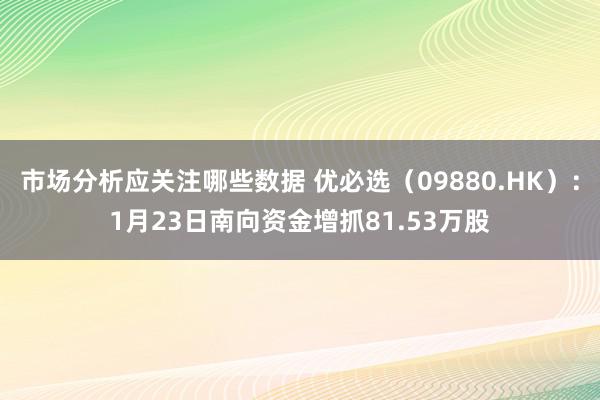 市场分析应关注哪些数据 优必选（09880.HK）：1月23日南向资金增抓81.53万股