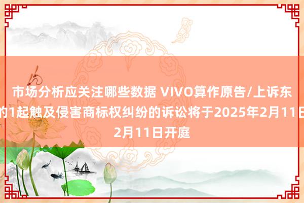 市场分析应关注哪些数据 VIVO算作原告/上诉东谈主的1起触及侵害商标权纠纷的诉讼将于2025年2月11日开庭