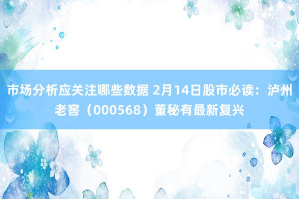 市场分析应关注哪些数据 2月14日股市必读：泸州老窖（000568）董秘有最新复兴