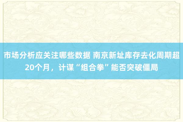 市场分析应关注哪些数据 南京新址库存去化周期超20个月，计谋“组合拳”能否突破僵局